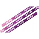 Textil karszalag BACKSTAGE  mintás - önzáró műanyag gyűrűvel