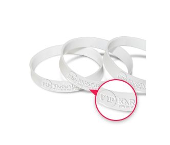 Szilikon Karkötő - Mélynyomott