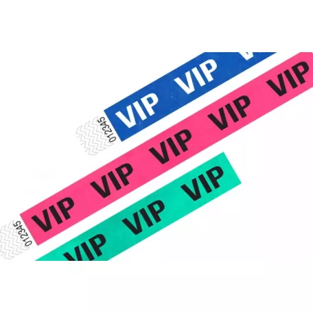 Tyvek 1 karszalag MINTÁS - VIP