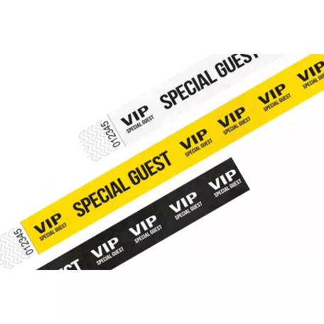 Tyvek 1 karszalag MINTÁS - VIP Special Guest