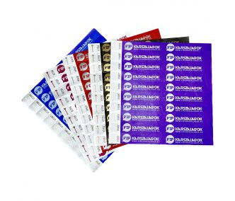   Tyvek 1 karszalag tartós, sorszámozott és vízálló - 1 szín felirattal (TOP Minőség)