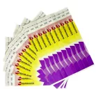 Tyvek 3/4" karszalagok Színes nyomással
