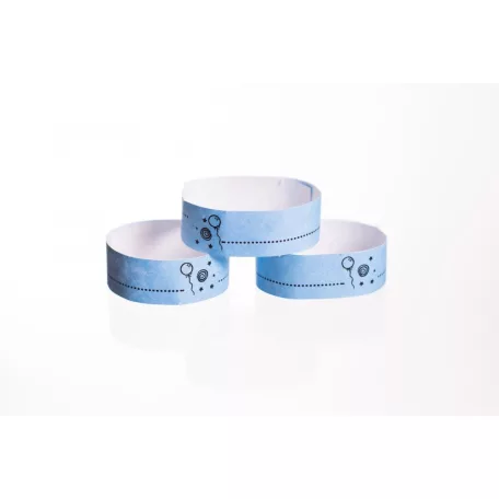 Tyvek 3/4" karszalag mintás - Gyerek méret (20cm)