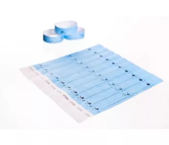 Tyvek 3/4" karszalag mintás - Gyerek méret (20cm)