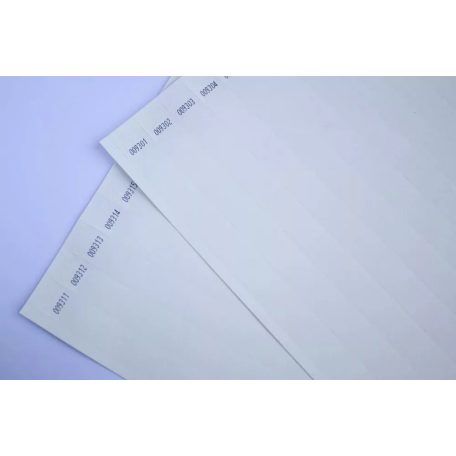 Speciális Tyvek 3/4" karszalagok Lézer nyomtatókhoz