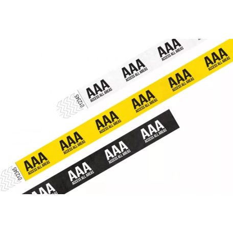 Tyvek 3/4 karszalag MINTÁS - AAA