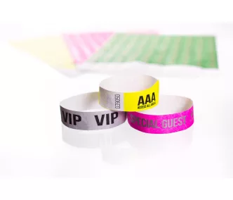 Tyvek 3/4 karszalag MINTÁS - HAPPY BIRTHDAY