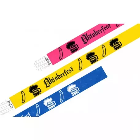 Tyvek 3/4" mintás - Oktoberfest sörös virslis