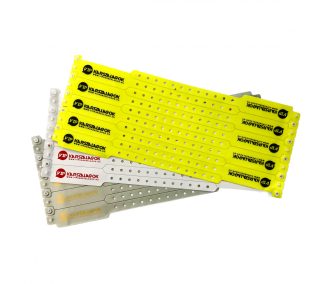 Vinyl Wide Face karszalag - 1 szín felirattal