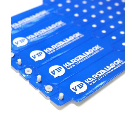 Vinyl Wide Face karszalag - 1 szín felirattal