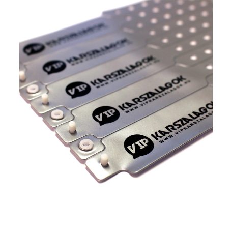 Vinyl Wide Face karszalag - 1 szín felirattal