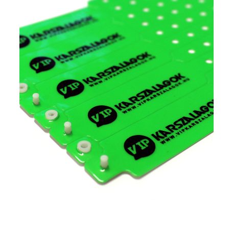 Vinyl Wide Face karszalag - 1 szín felirattal